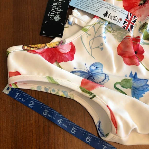 Lady V Vintage London Hepburn Dress size Large - Picture 6 of 8